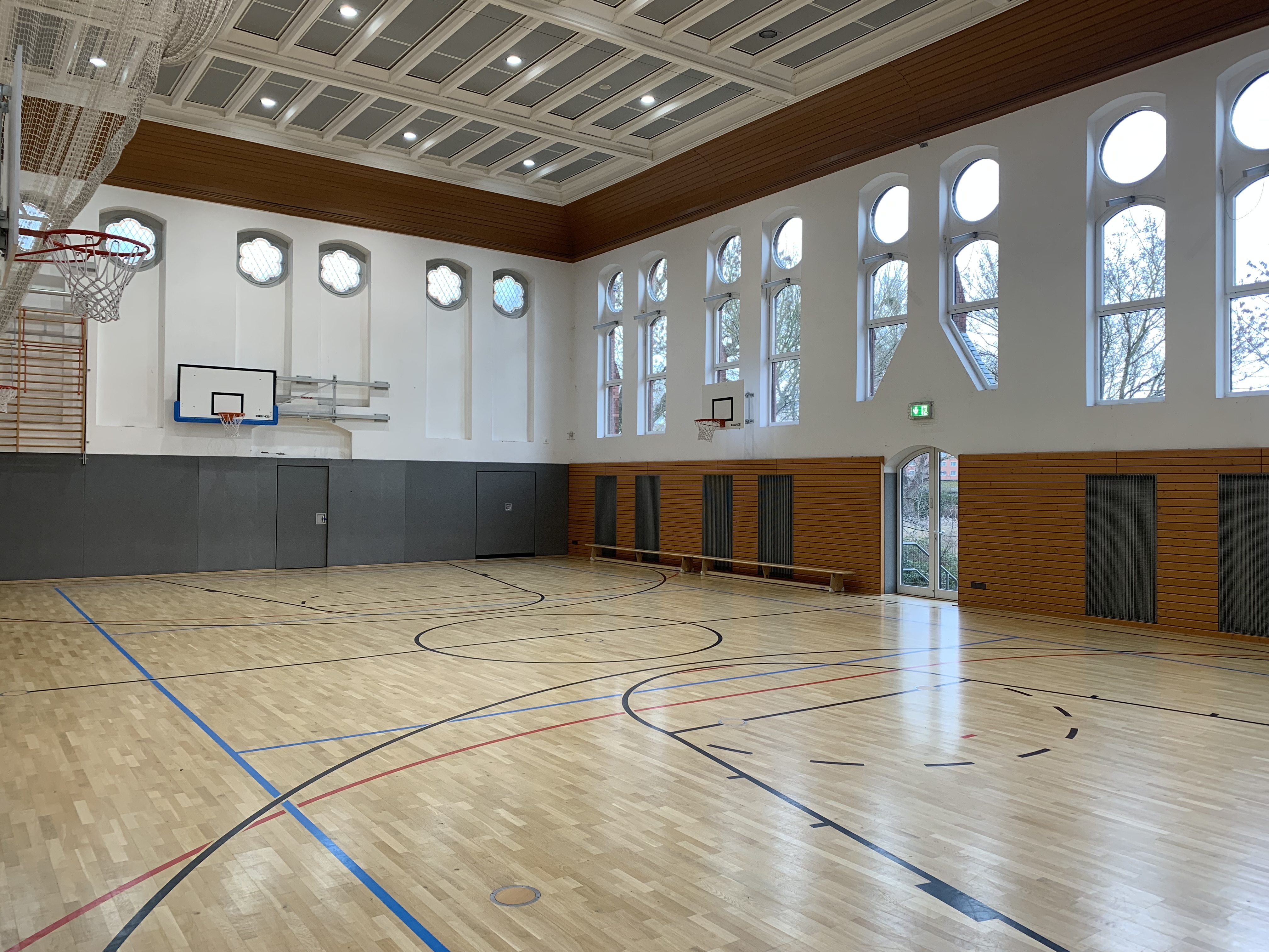 Foto der Sporthalle